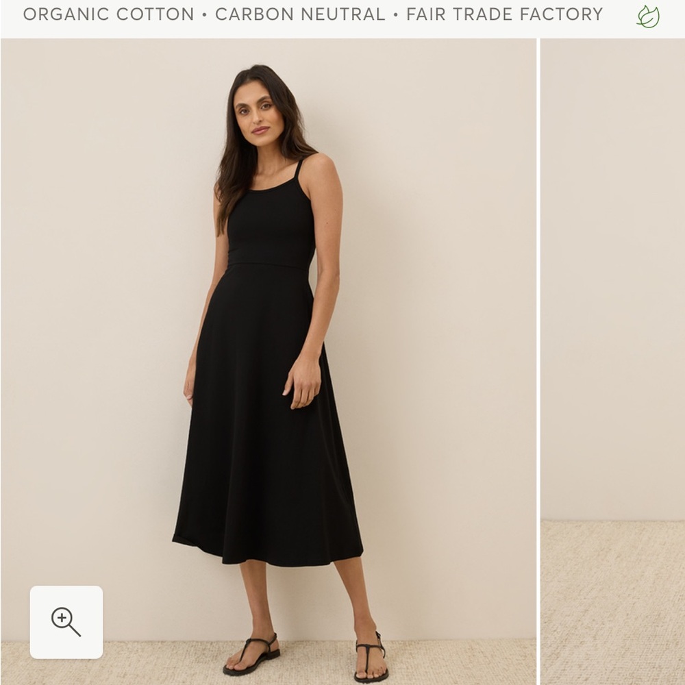 Fit and Flare Midi Dress by Pact